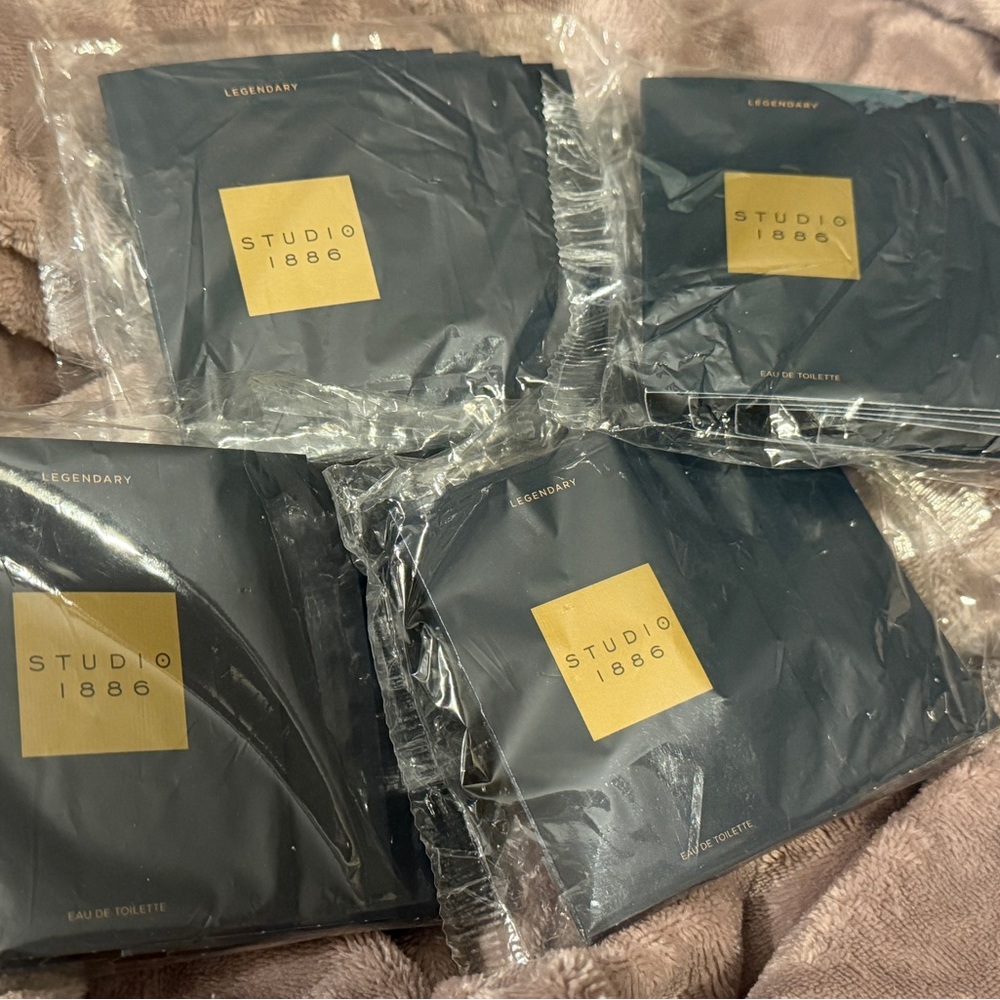Avon Studio 1886 Legendary EDT Samples – Vial-On-Card Pack of 5 (4 Sealed Packs)